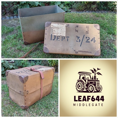 Vintage storage box travel - vintage,