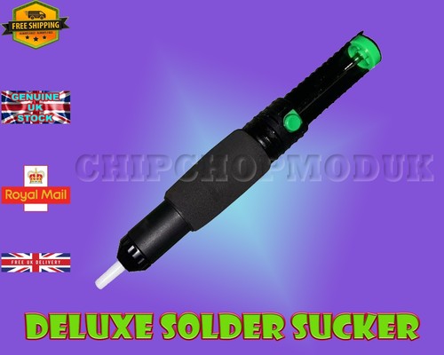 Deluxe solder sucker - solder,