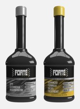 Forte Twin Pack ✅Advanced Formula Diesel Treatment and DPF Cleaner Regenerator