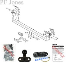 PCT Towbar for Nissan Qashqai +2 SUV 2008-2014 - Flange Tow Bar
