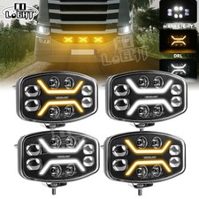 4x HELLA JUMBO FULL LED