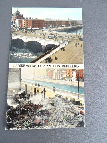 Postcard before and after - postcard,