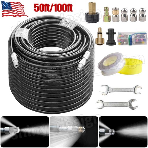 100ft sewer jetter pressure - jetter,