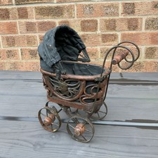 ANTIQUE STYLE WICKER BABY