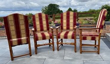 Four Dining Room Carver Chairs
