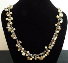 FAUX PEARLS, ABALONE SHELL