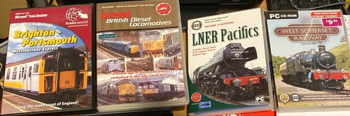 Microsoft train simulator - train,