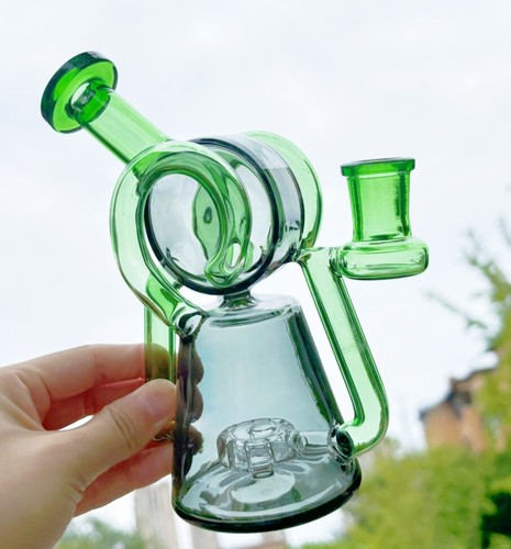 Vortex glass bong - 6'', recycler