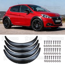890mm 3.5" Fender Flare Wide Body Kit Wheel Arches For Peugeot 205 206 207 208