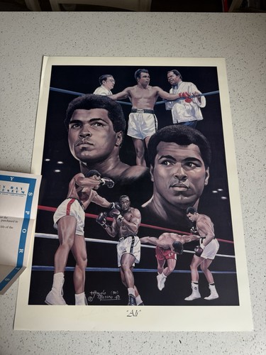 Muhammad ali signed - ali,