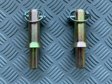 Tractor Lower Link Mounting Pins Cat 2, Weld On, for a 22mm hole + linch pins