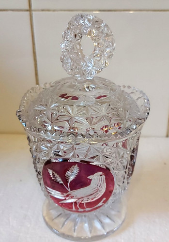 Hofbauer red bird byrde - red, lead