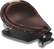 Brown Motorcycle Solo Seat
