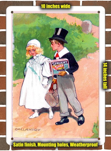 Metal sign 1899 sunlight - -,