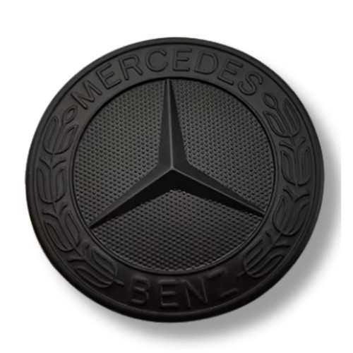Mercedes bonnet badge front - badge,