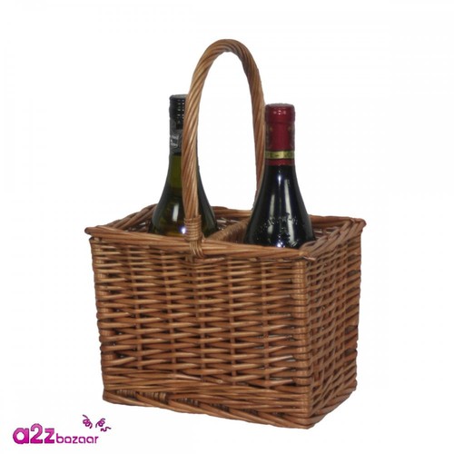 Wine bottle wicker - wine, carrier