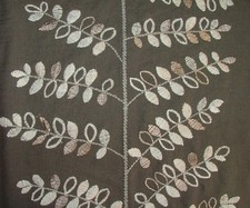 Ashley Wilde Fabric Snowhill Nougat Embroidered 3m 