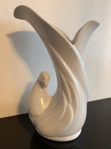 Vintage white ceramic dove - vintage,