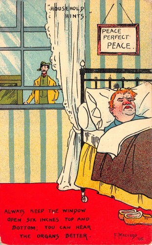 Edwardian comic postcard - edwardian,