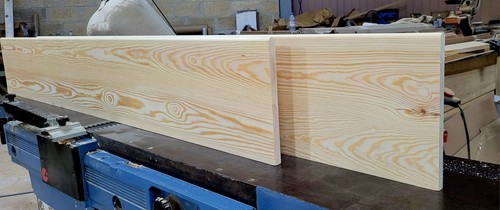 Wide solid pine window sill - solid,