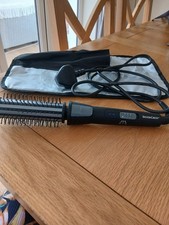 Silvercrest Hot Hair Brush with Insulation Protection Carry Pouch