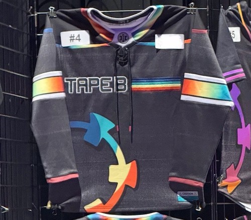 Tape tour hockey jersey - tape,