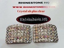 Irish Dance Heavy Shoe Buckles Sale! Clear and Crystal Ab