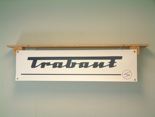 Trabant car banner classic - trabant,