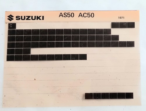 Suzuki classics as50 ac50 - suzuki,