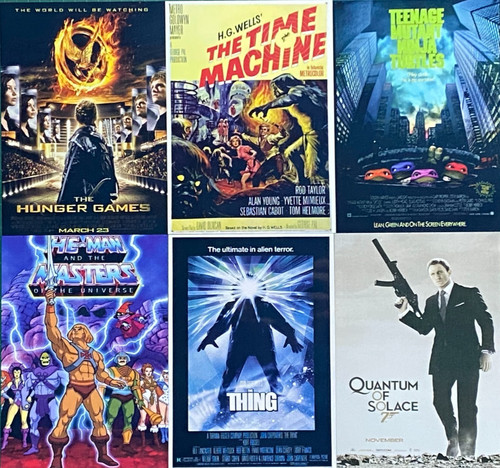 Films metal signs - films, tin