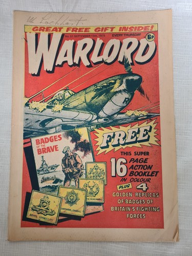 Warlord comics job - warlord, lot
