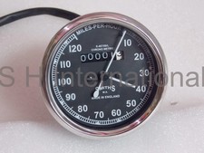 Replica Black Smiths Speedo Meter 0-120 Mph Fit For BSA Norton Triumph Ariel
