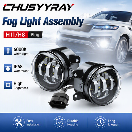 Pair led white 6000k front - led,