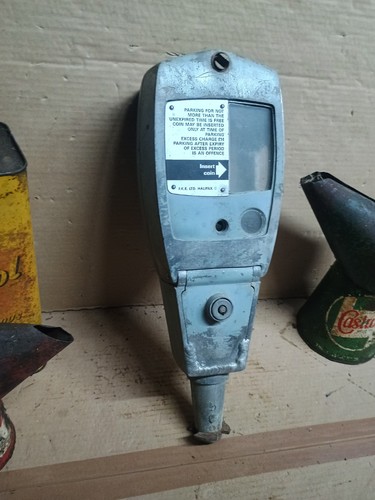 Vintage parking meter - parking,