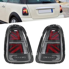 BLACK RED LED Tail Lights For