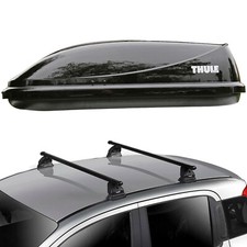 Roof Rack Bars & Thule Roof Box *Package* | Fits BMW 1 Series 5dr 2019- onwards