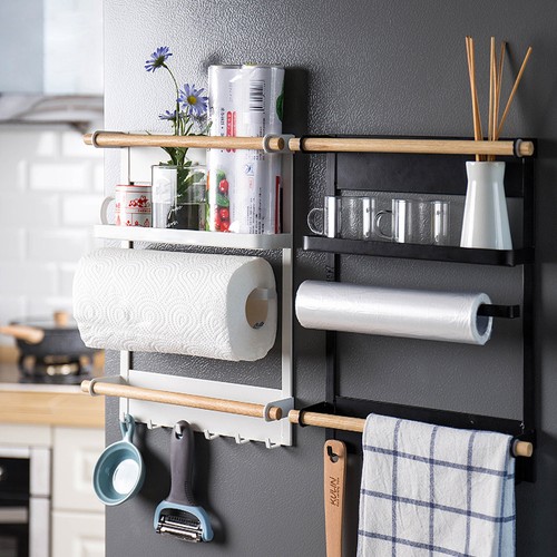 Magnetic spice rack for fridge - magnetic,