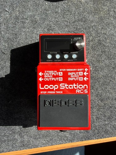 Boss loop station stereo - rc-5,