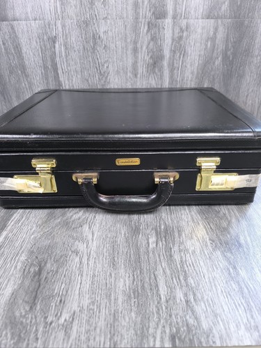 Large black leather - black,