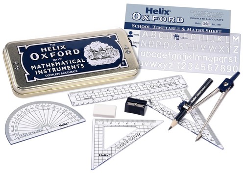 Helix oxford maths set - oxford, with