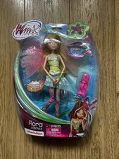 Winx Club Flora SIRENIX Fairy Doll 2013, Jakks ULTRA RARE With Original Box