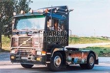 Truck photo Volvo F16 Just tractor unit France Black #a3qi
