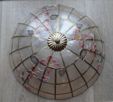 VINTAGE CAPIZ SHELL PINK