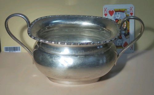 Sheffield silver plated sugar - silver,