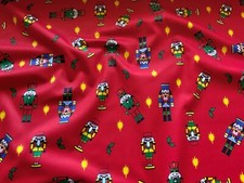 Christmas Nutcracker Fabric