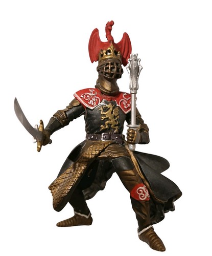 2004 papo black dragon knight - papo,
