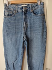 H&M Blue High Waisted Mom