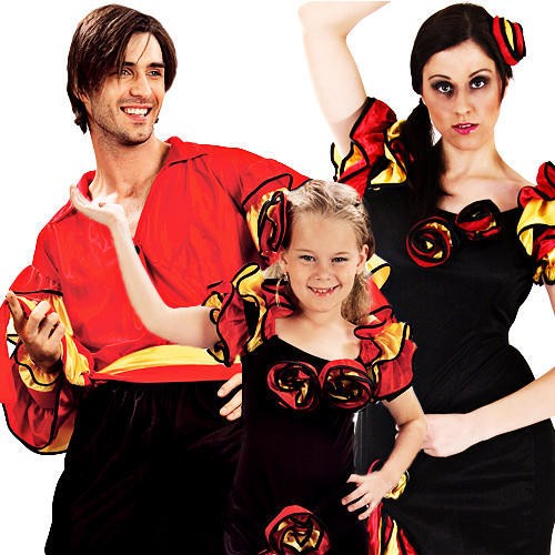 Spanish rumba dancer fancy - dancer,
