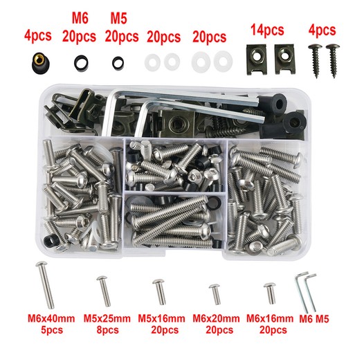 Stainless steel fairing bolt - steel,
