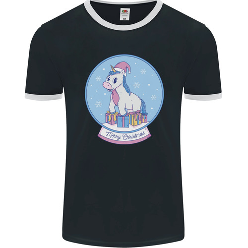 Christmas unicorn snow globe - christmas,